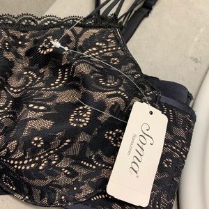 SOMA Enticing Lift Unlined Balconette Bra 34D